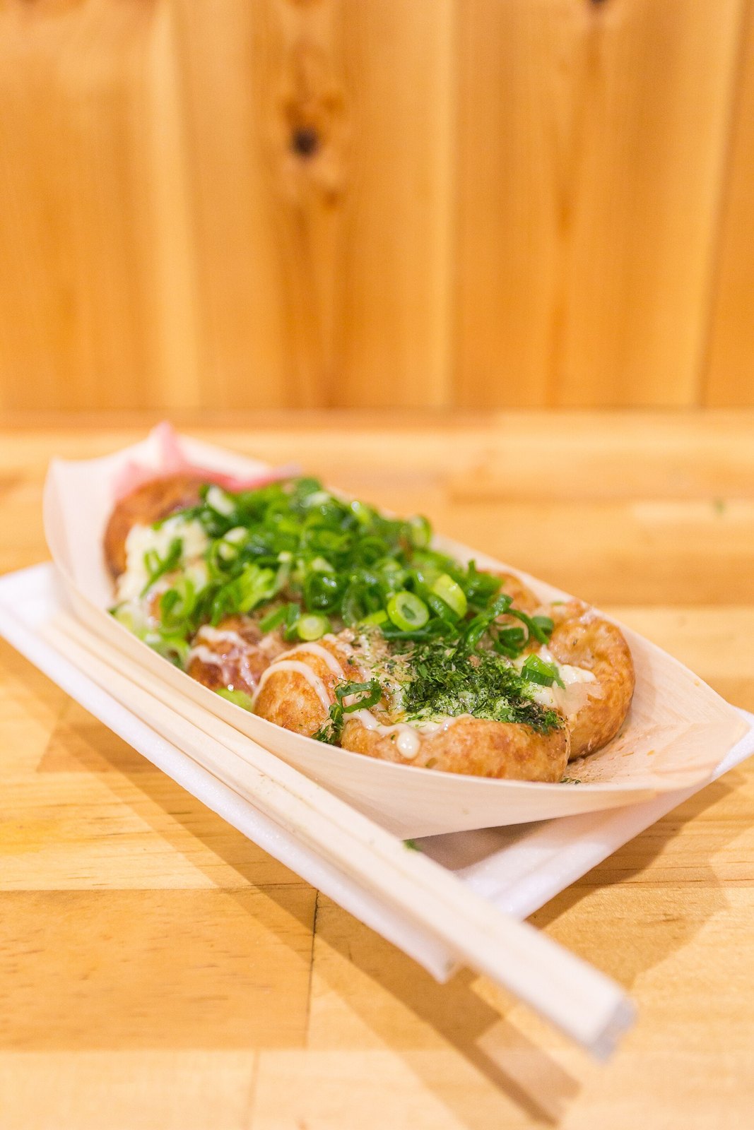Honkeohtako's takoyaki, Osaka; December